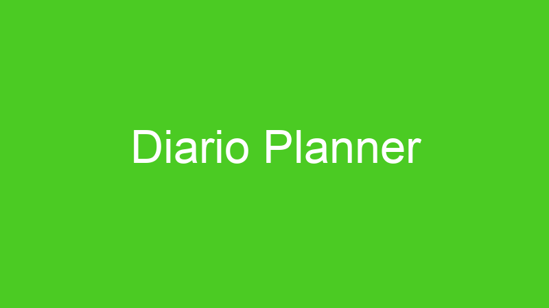 Diario Planner