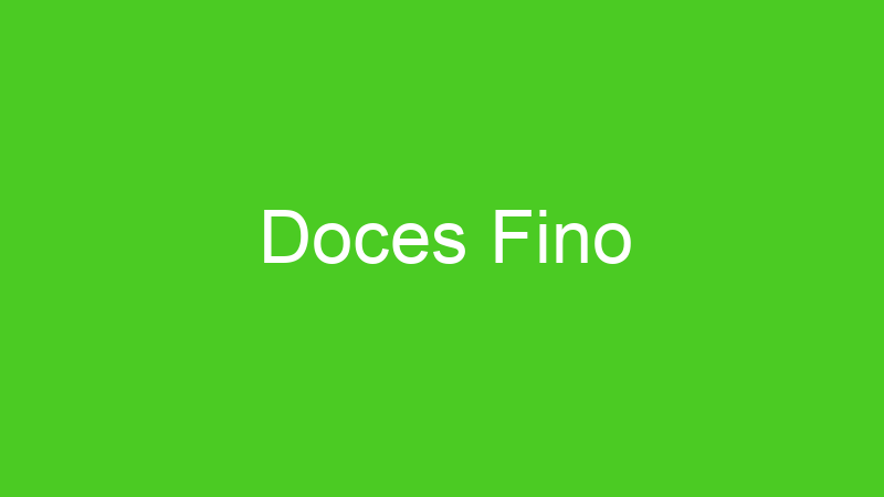 Doces Fino