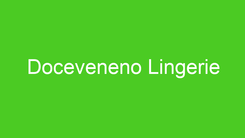 Doceveneno Lingerie