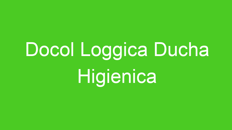 Docol Loggica Ducha Higienica