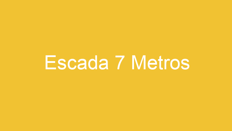 Escada 7 Metros