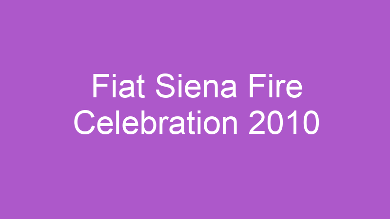 Fiat Siena Fire Celebration 2010 | Tenho Tudo Sobre Fiat Siena Fire Celebration 2010 | Tenho Tudo Sobre