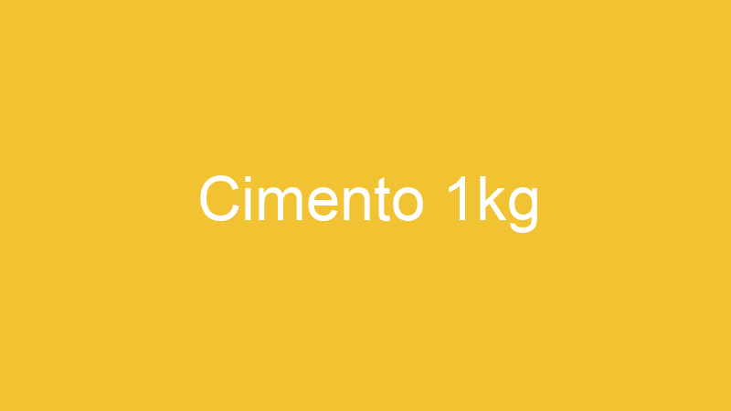 Cimento 1kg