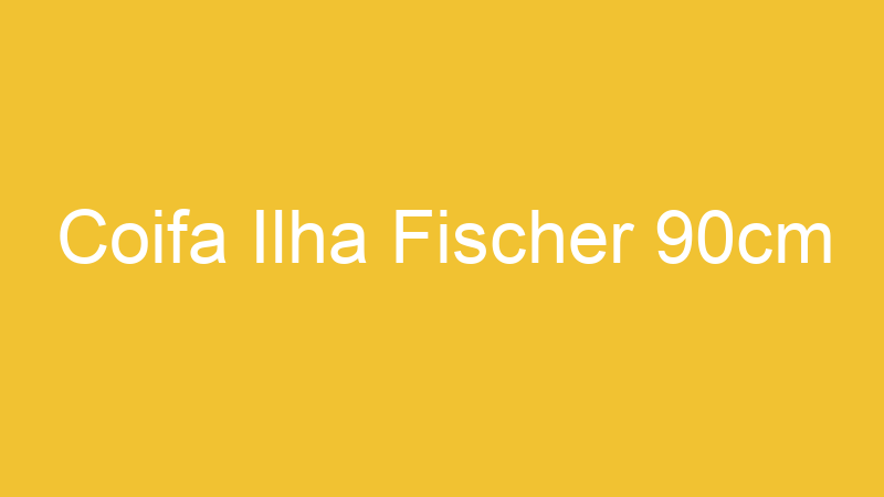 Coifa Ilha Fischer 90cm