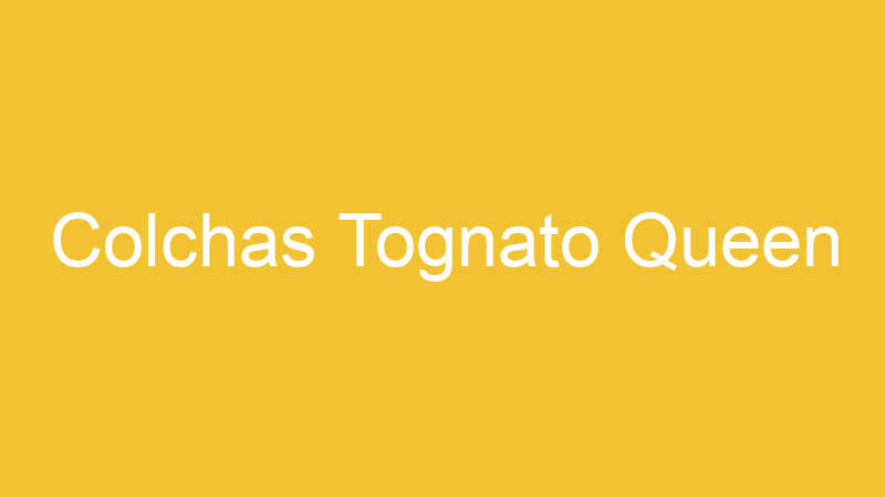 Colchas Tognato Queen