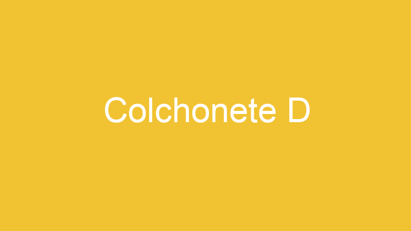 Colchonete D