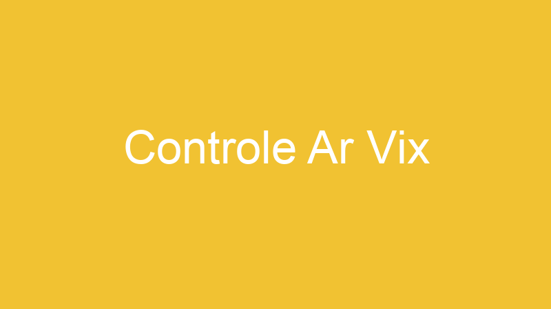 Controle Ar Vix