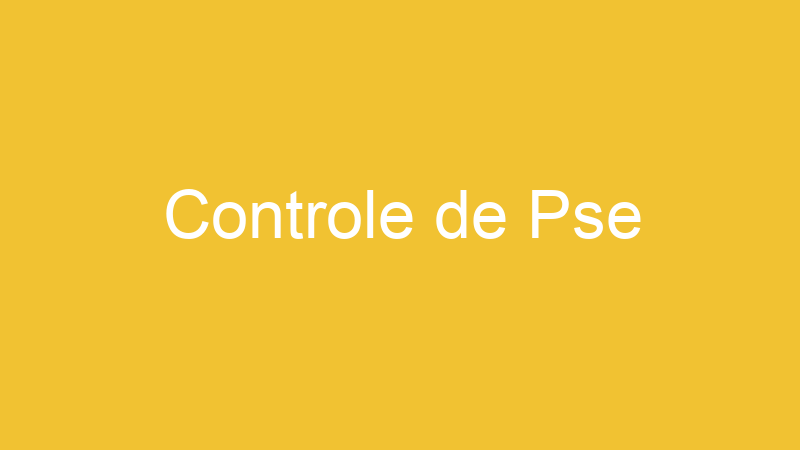 Controle de Pse