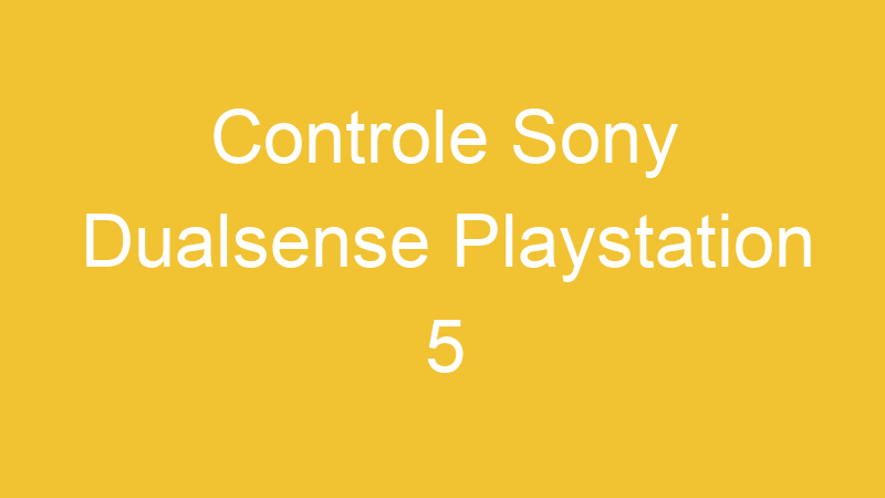 Controle Sony Dualsense Playstation 5