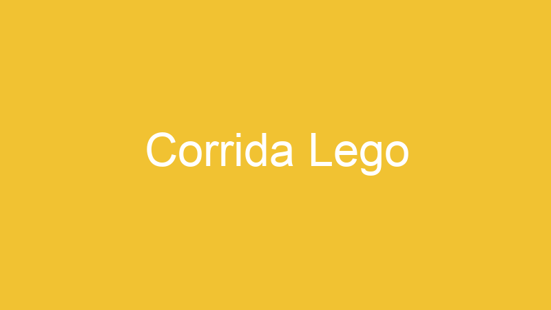Corrida Lego