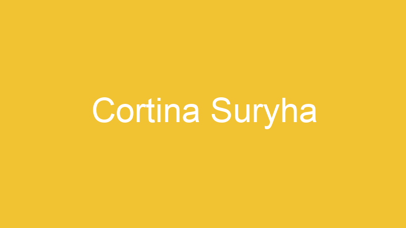 Cortina Suryha