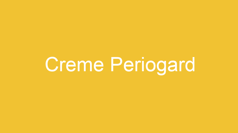 Creme Periogard