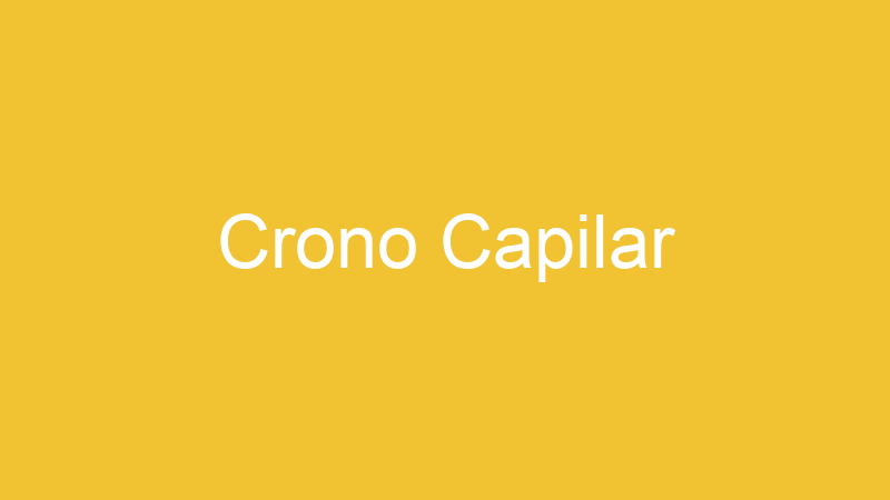 Crono Capilar