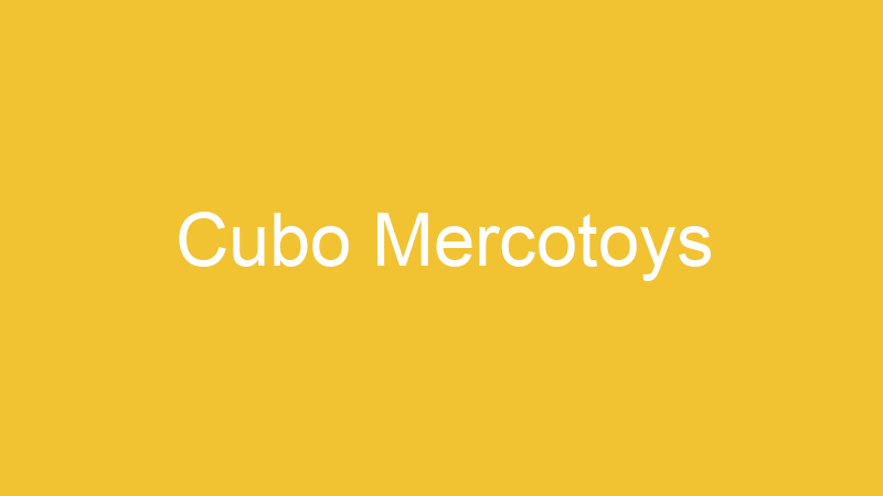 Cubo Mercotoys