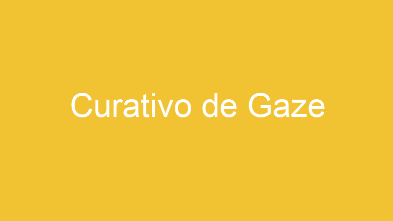 Curativo de Gaze