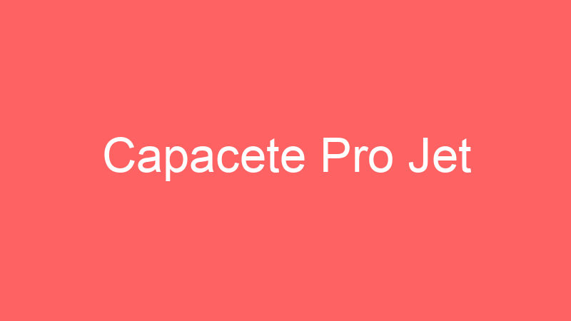 Capacete Pro Jet | Tenho Tudo Sobre Capacete Pro Jet | Tenho Tudo Sobre