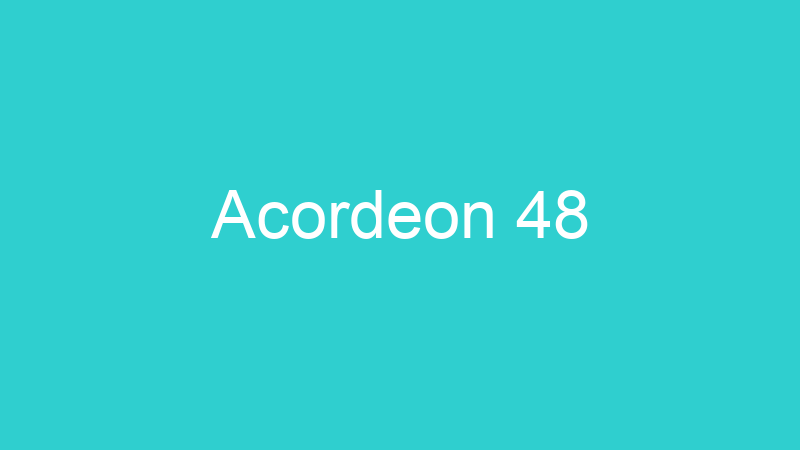 Acordeon 48