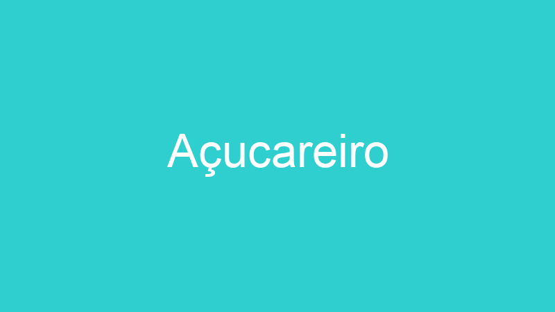 Açucareiro