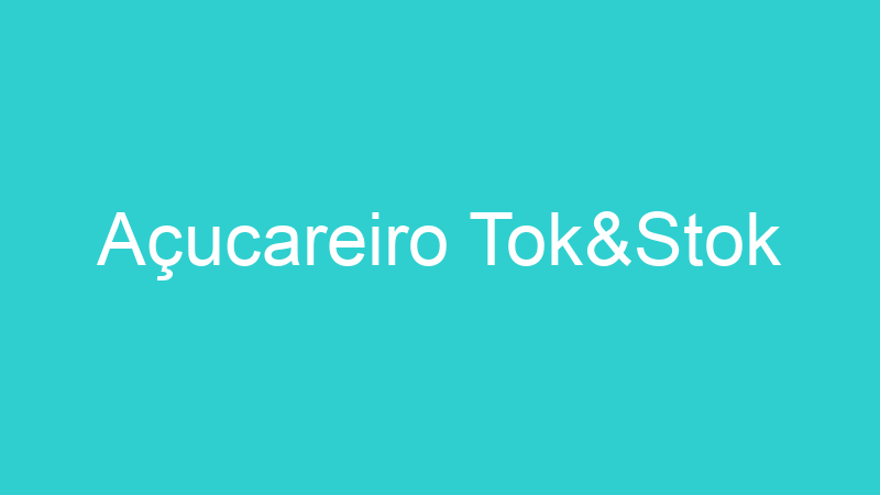 Açucareiro Tok&Stok