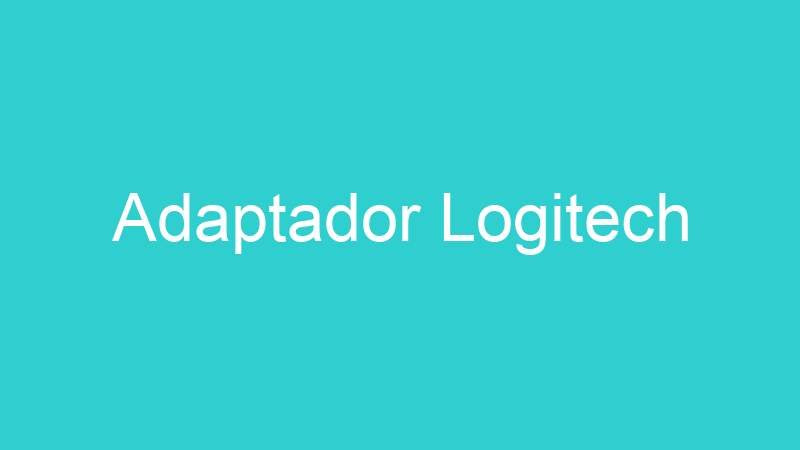 Adaptador Logitech