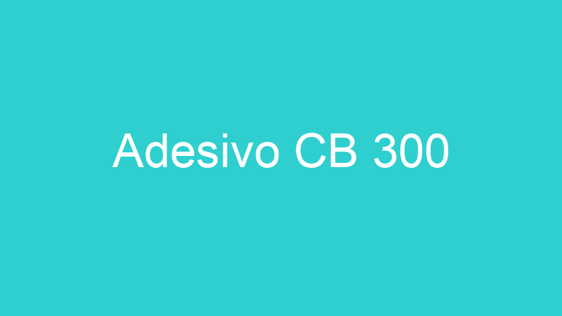 Adesivo CB 300