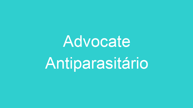 Advocate Antiparasitário