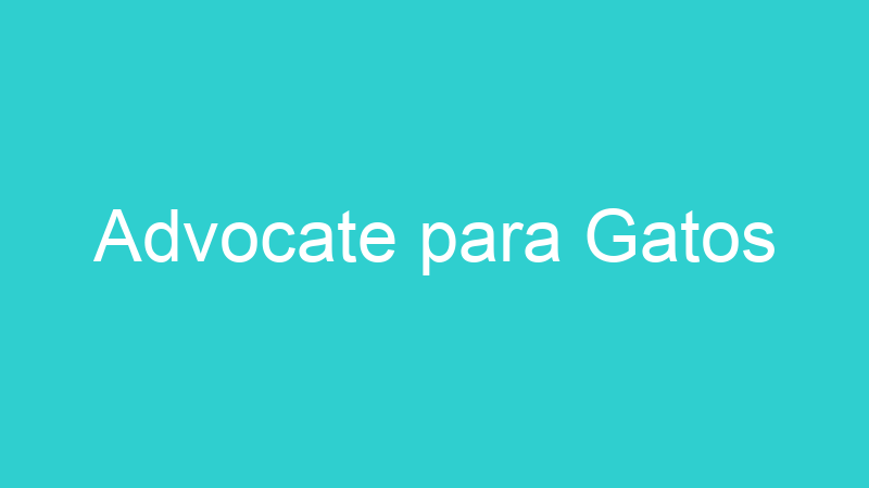 Advocate para Gatos