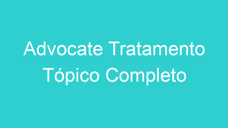Advocate Tratamento Tópico Completo