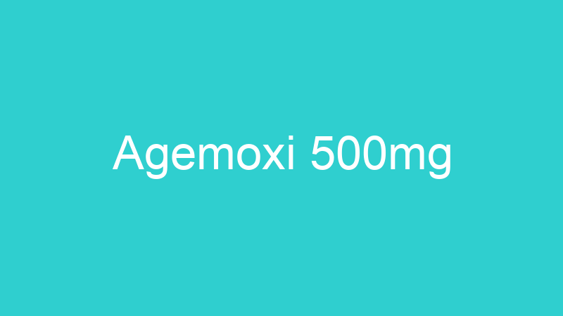 Agemoxi 500mg