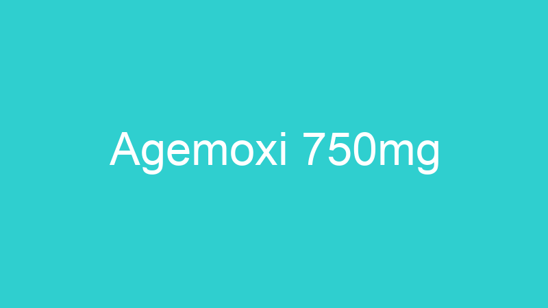 Agemoxi 750mg