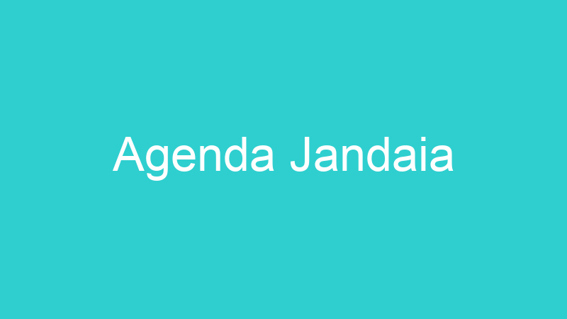 Agenda Jandaia