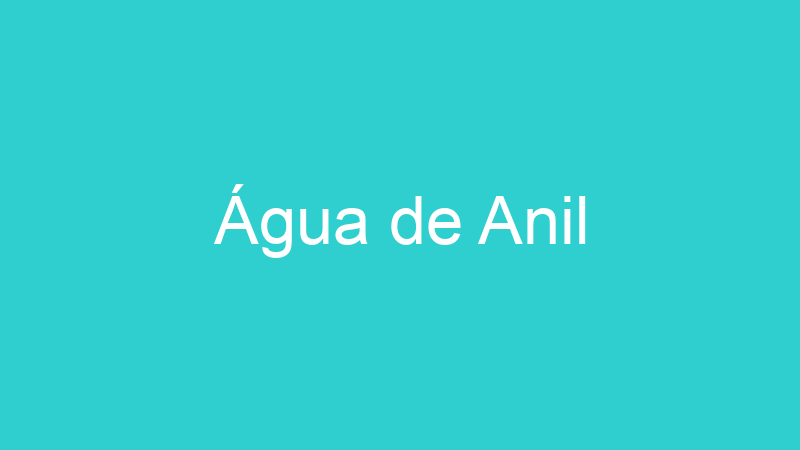 Água de Anil