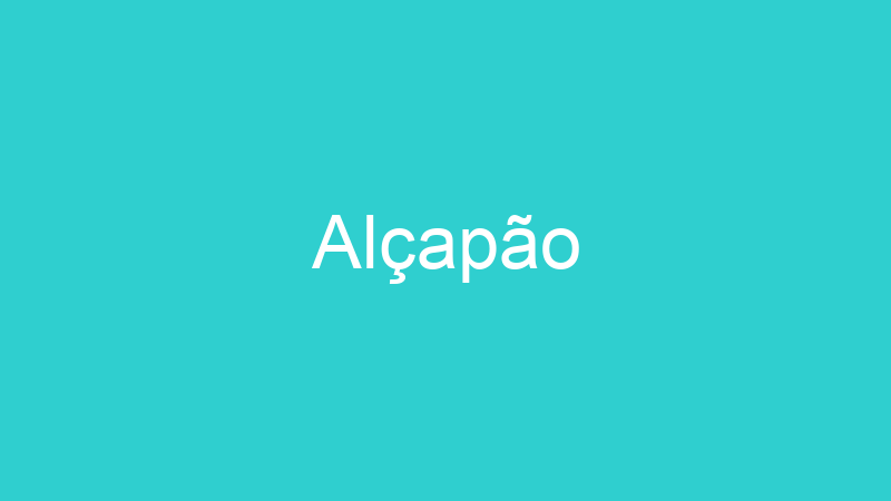 Alçapão