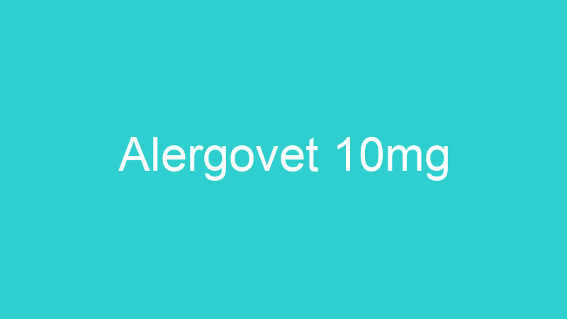 Alergovet 10mg