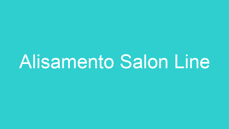 Alisamento Salon Line