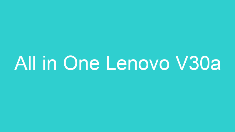 All in One Lenovo V30a
