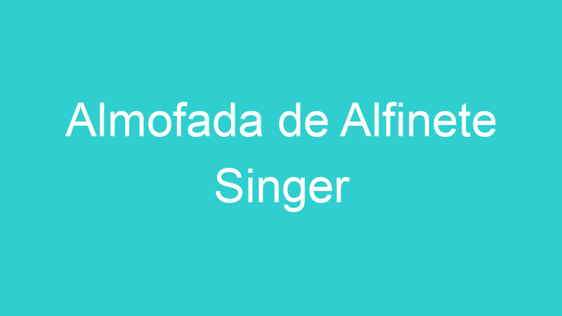 Almofada de Alfinete Singer
