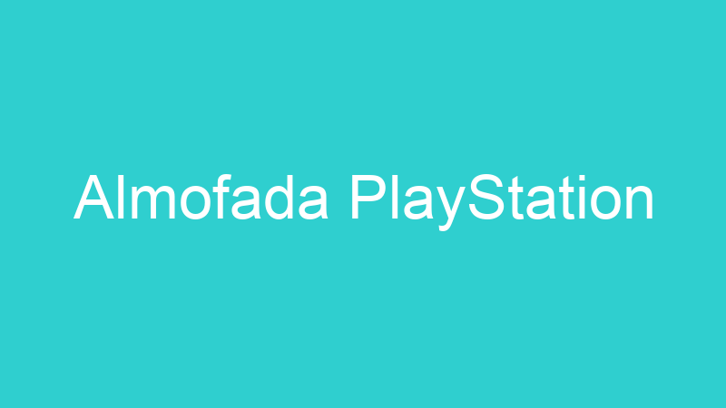 Almofada PlayStation