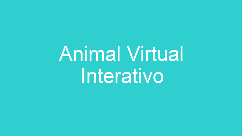 Animal Virtual Interativo