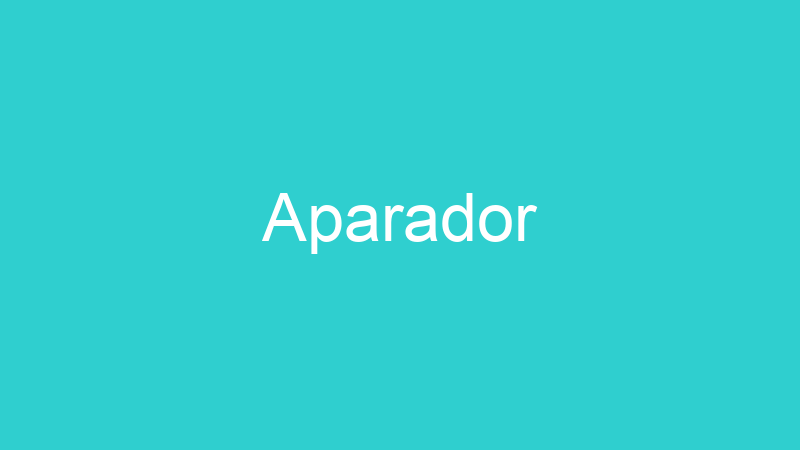 Aparador