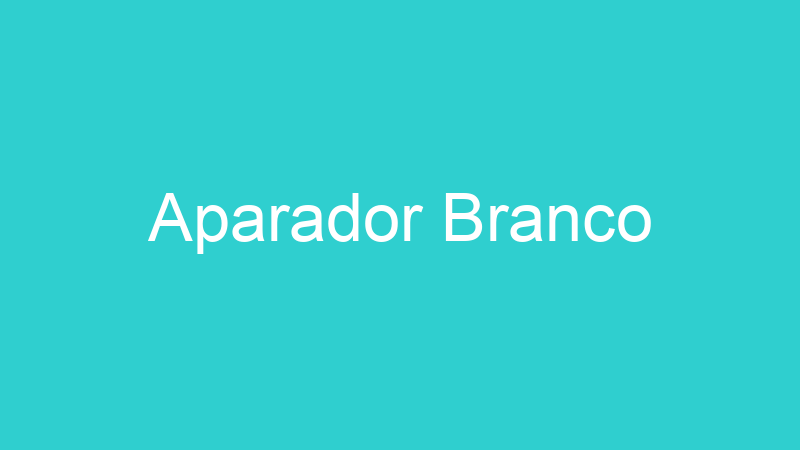 Aparador Branco