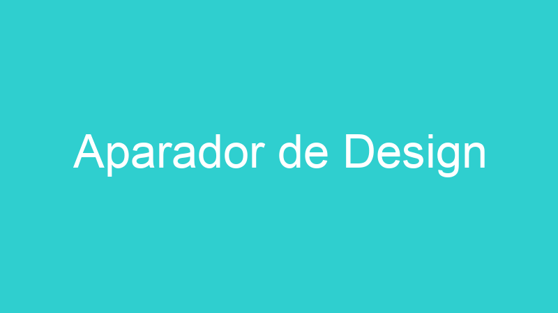 Aparador de Design