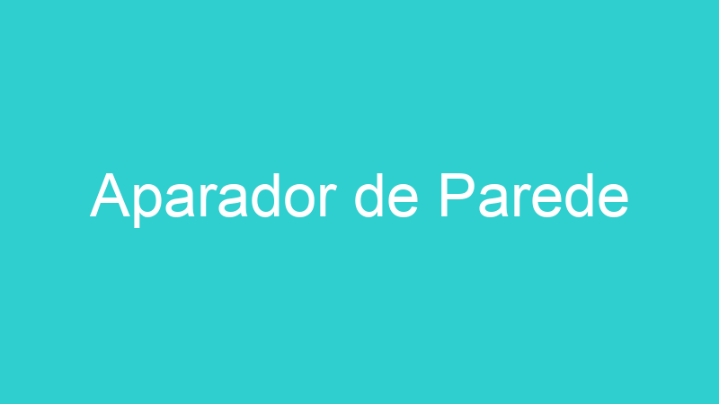 Aparador de Parede