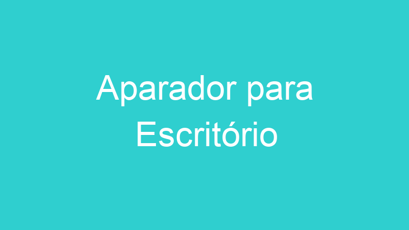 Aparador para Escritório