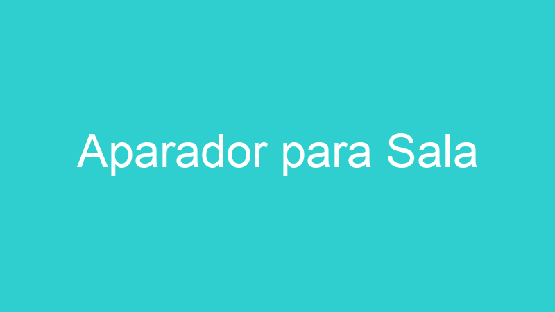 Aparador para Sala