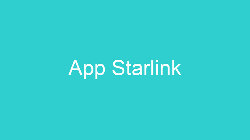 App Starlink