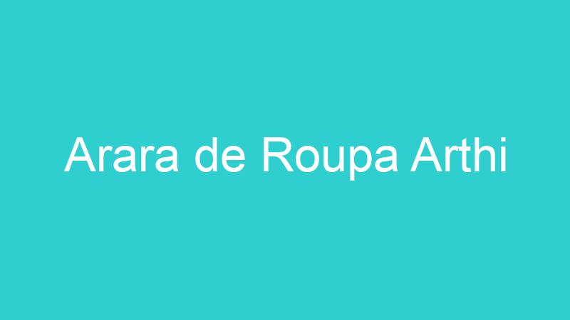 Arara de Roupa Arthi