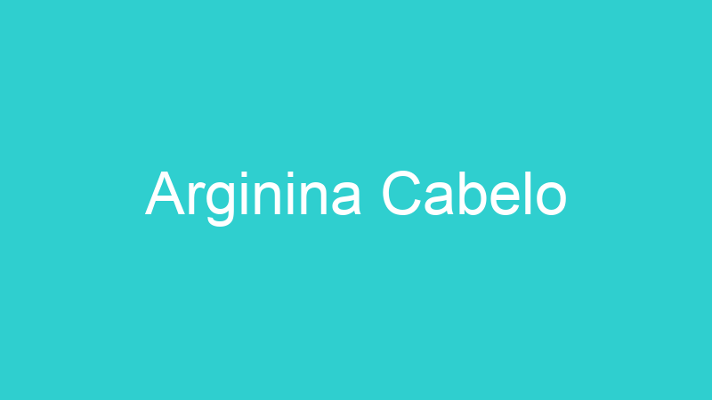 Arginina Cabelo