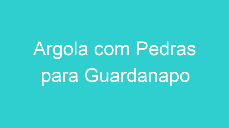 Argola com Pedras para Guardanapo