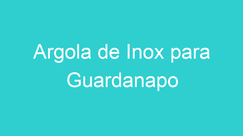 Argola de Inox para Guardanapo